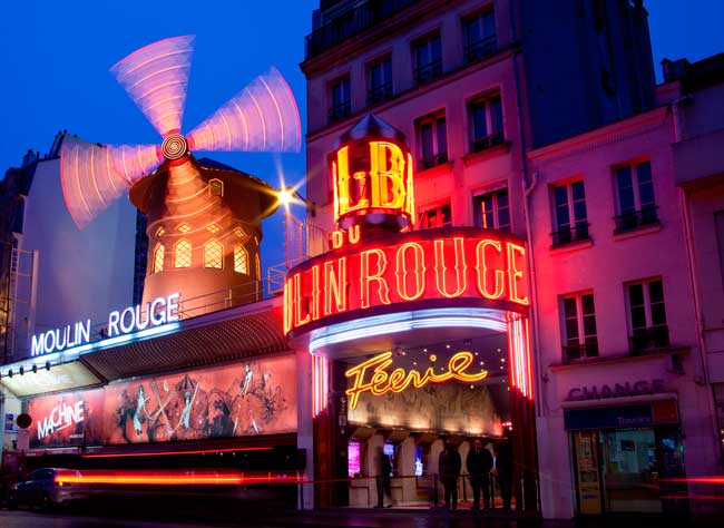 The Moulin Rouge is a popular spot in Paris, you should definitely visit it!